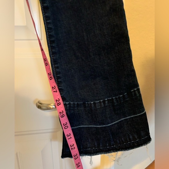 Joe’s Jeans Flawless The Micro Flare: Mid Rise Skinny Flare-Dark Blue | W31 - Picture 3 of 4